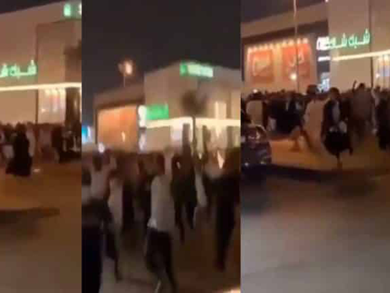 اضغط لمشاهدة الفيديو: لحظة هروب فتاة من تحرش جماعي في الرياض